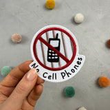 Patch - No Cell Phones