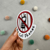 Patch - No Cell Phones