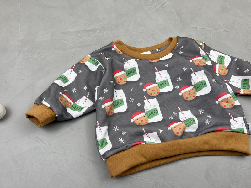 Oversize Sweatshirt - Milk & Cookies (3-6 M)