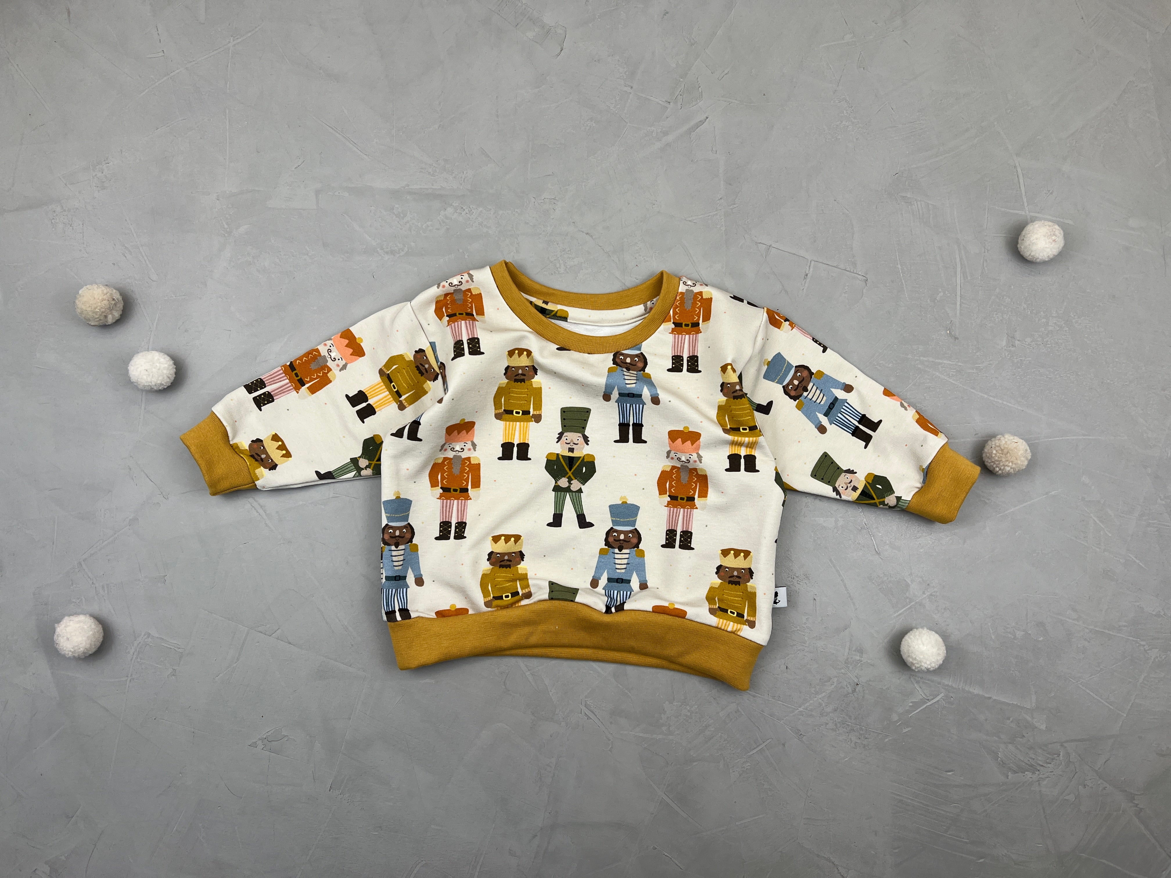 Oversize Sweatshirt - Lass knacken! (6-9 M)