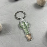 Schlüsselanhänger - kleiner Kaktus