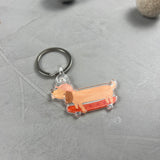 Schlüsselanhänger - Wackeldackel