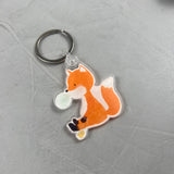 Schlüsselanhänger - Aus der Puste/Fuchs
