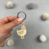 Schlüsselanhänger - Hühnerhaufen