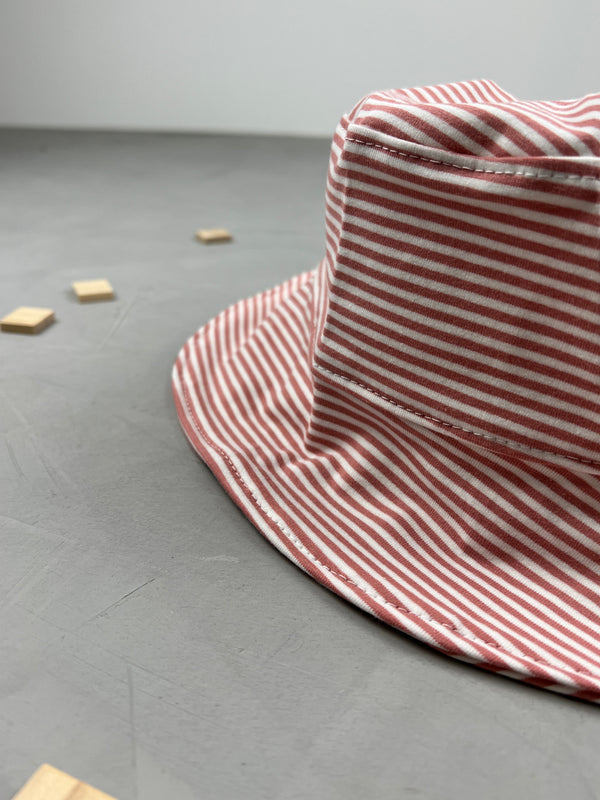 Bucket Hat - Stripes/Altrosa