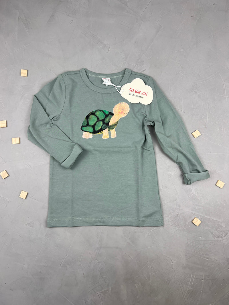 Longsleeve - Soraya/spa green