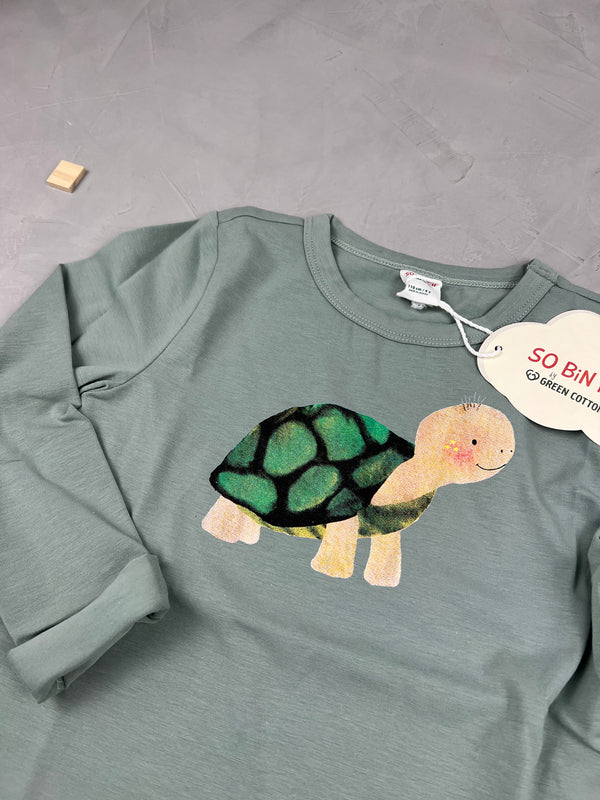 Longsleeve - Soraya/spa green