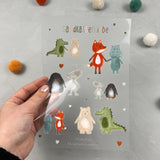 Bügelbildbogen - Sandkastenliebe