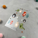 Bügelbildbogen - Sandkastenliebe