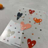 Bügelbildbogen - Herzrasen