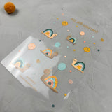 Bügelbildbogen - Aus dem Häuschen