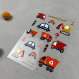 Bügelbildbogen - Verkehrschaos