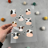 Bügelbildbogen - Nur Muht