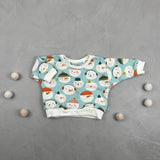 Oversize Sweatshirt - Schneeballschlacht (0-3 M)