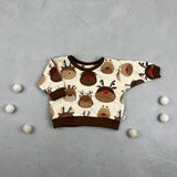 Oversize Sweatshirt - Es geweihnachtet sehr (0-3 M)