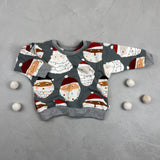 Oversize Sweatshirt - 24-Tage-Bart (6-9 M)