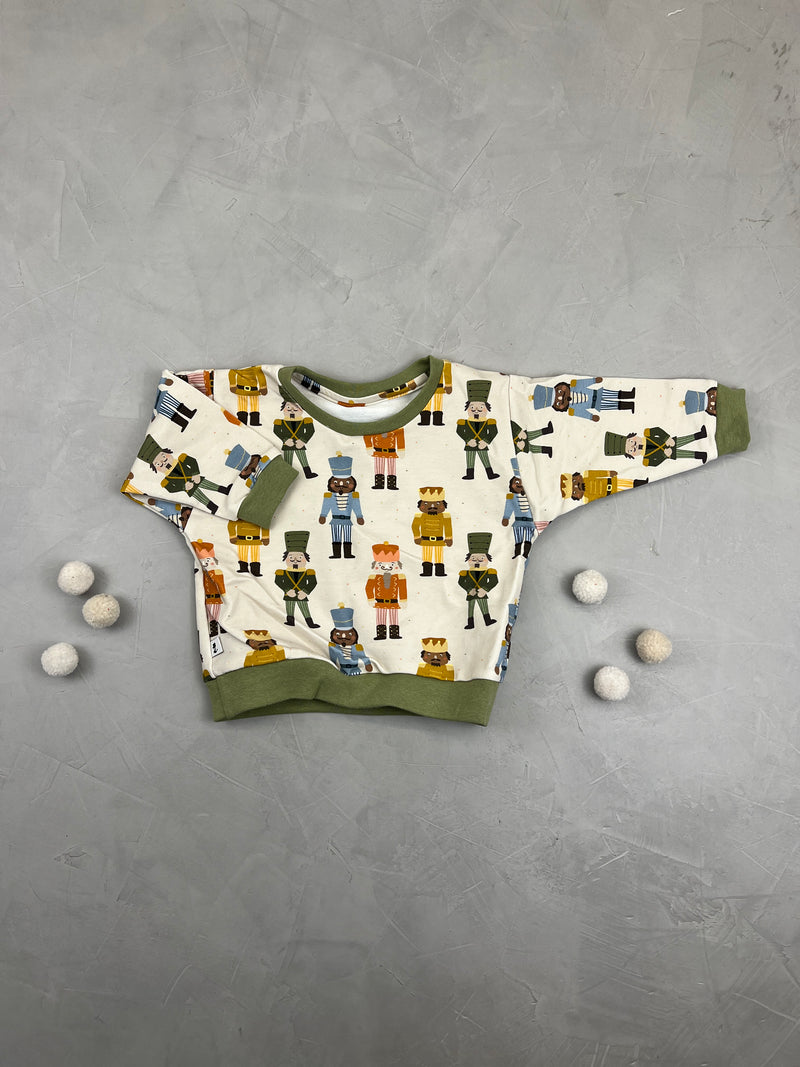 Oversize Sweatshirt - Lass knacken (9-12 M)