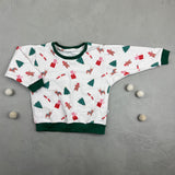 Oversize Sweatshirt - Früher war mehr Lametta (2-3 J)