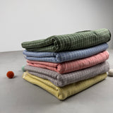 karierter Baumwolljersey