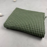 karierter Baumwolljersey