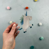 Mittleres Bügelbild - Wunschhorn