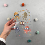 Bügelbildbogen - Krakelei