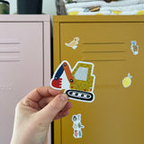 großer Magnet - Angebaggert