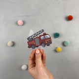 kleines Bügelbild - Feuer und Flamme (neu)