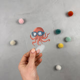 kleines Bügelbild - Krakelei