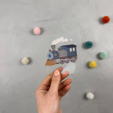 kleines Bügelbild - Dampf ablassen