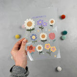 Bügelbildbogen - Blumenwiese