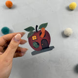 kleines Bügelbild -  Kerngehäuse