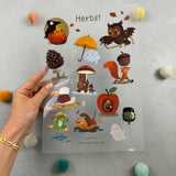 A4 Bügelbildbogen - Herbst 2025