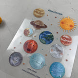 Bügelbildbogen - Planetarium