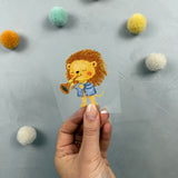 kleines Bügelbild -  Hoch sollst du leben/Löwe