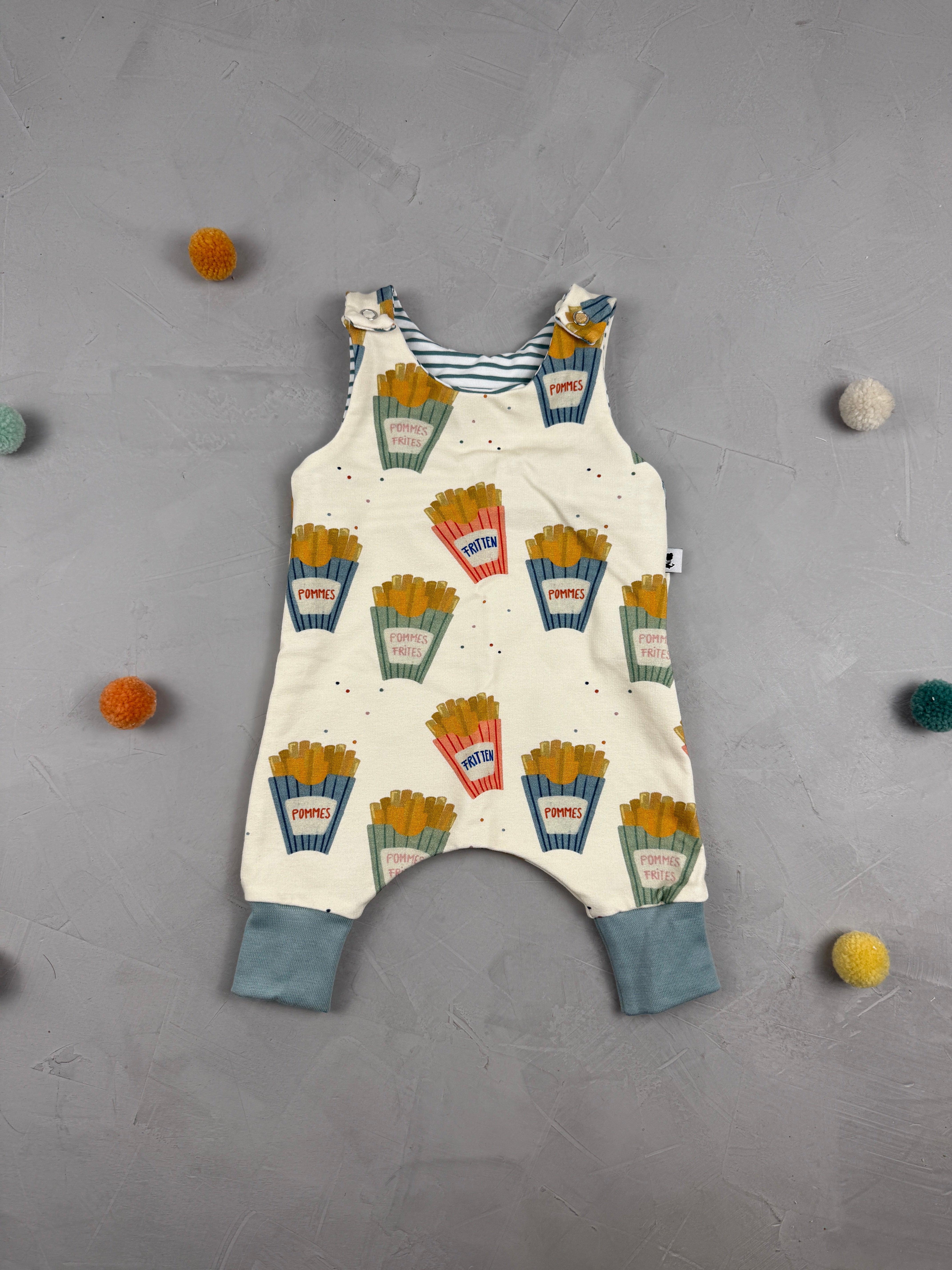 Harem Romper - Inmitten von Fritten (Gr. 56)