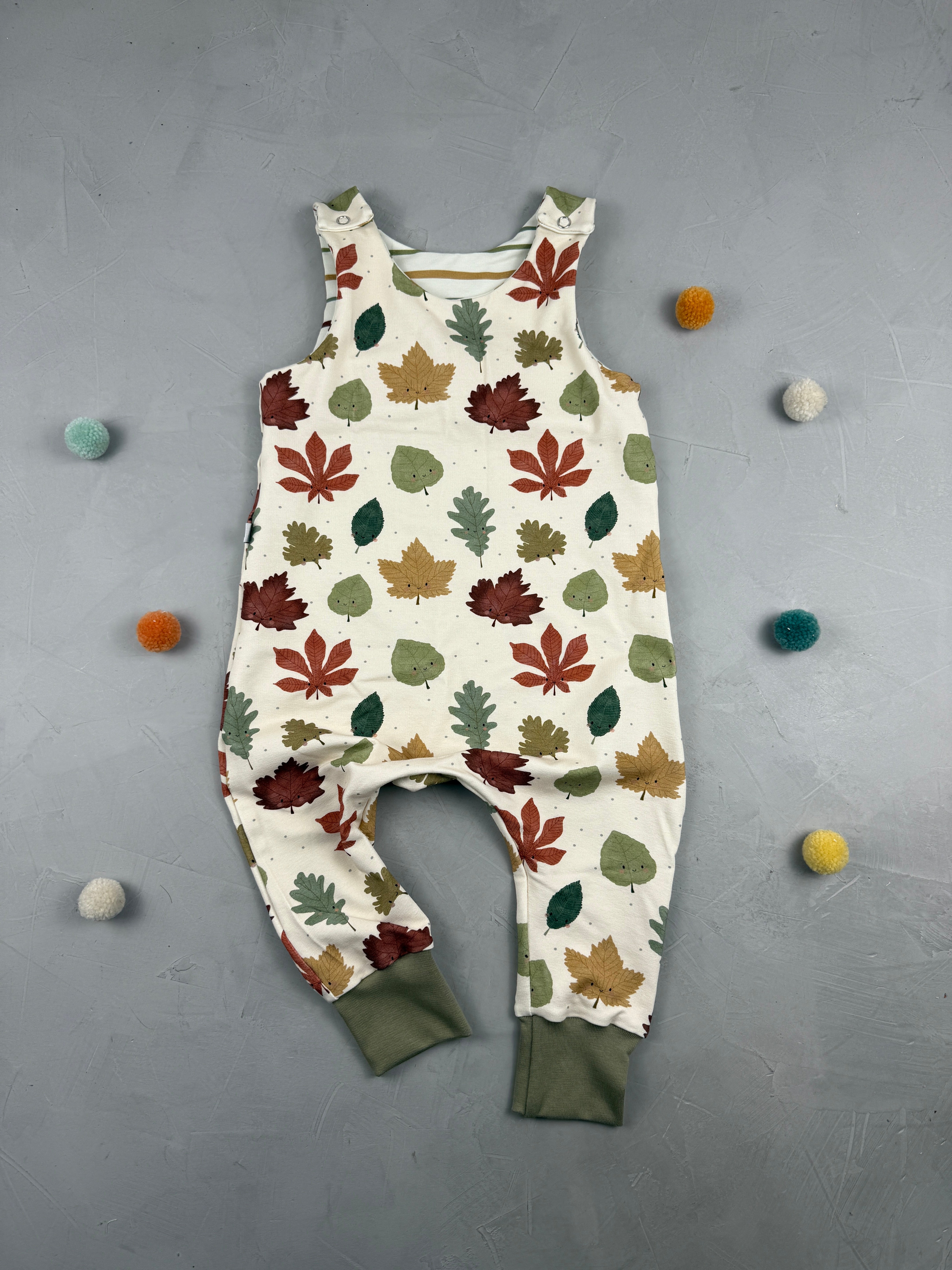 Harem Romper - Blätterwetter (Gr. 9-12 M)