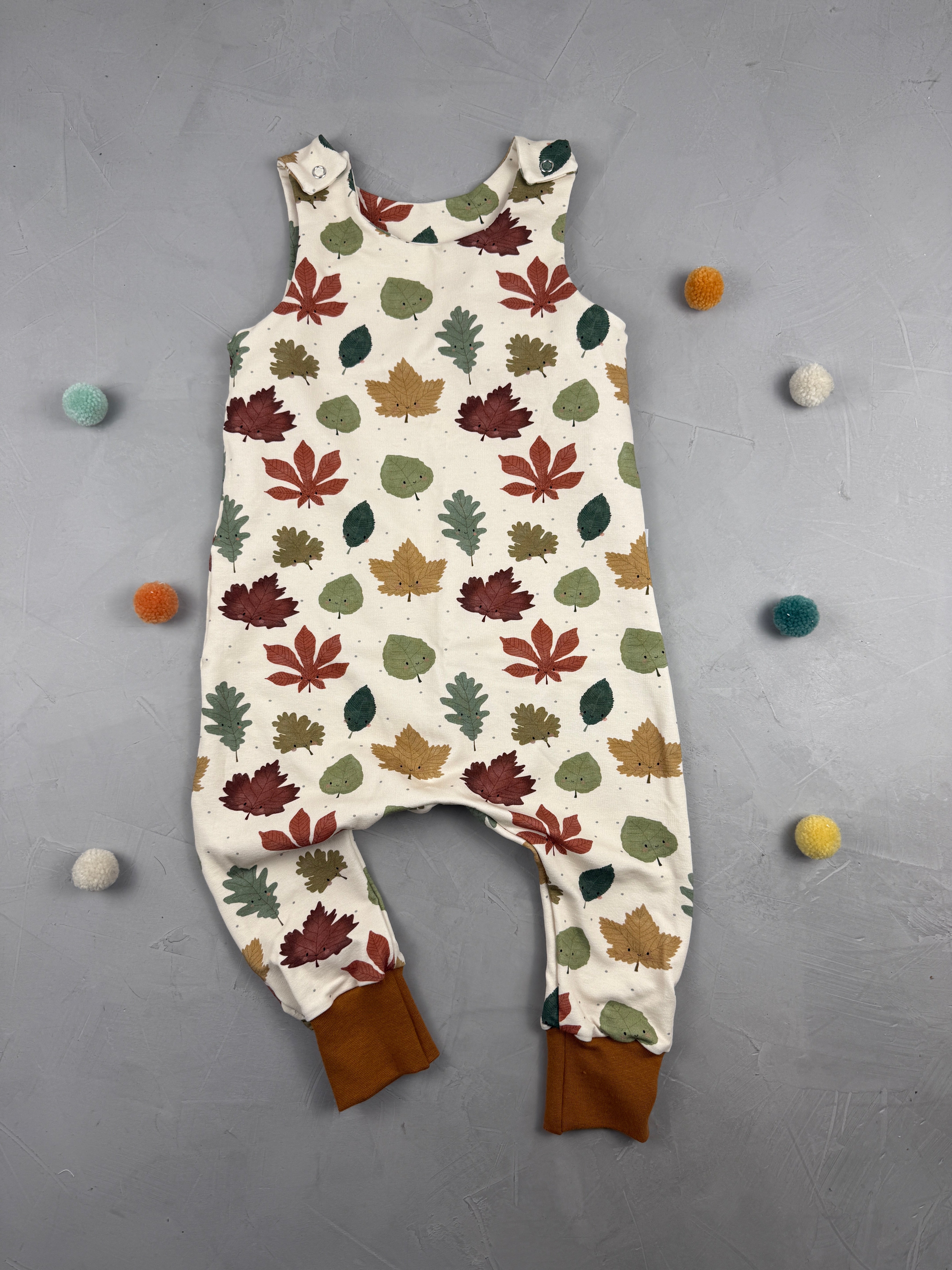 Harem Romper - Blätterwetter (Gr. 12-18 M)