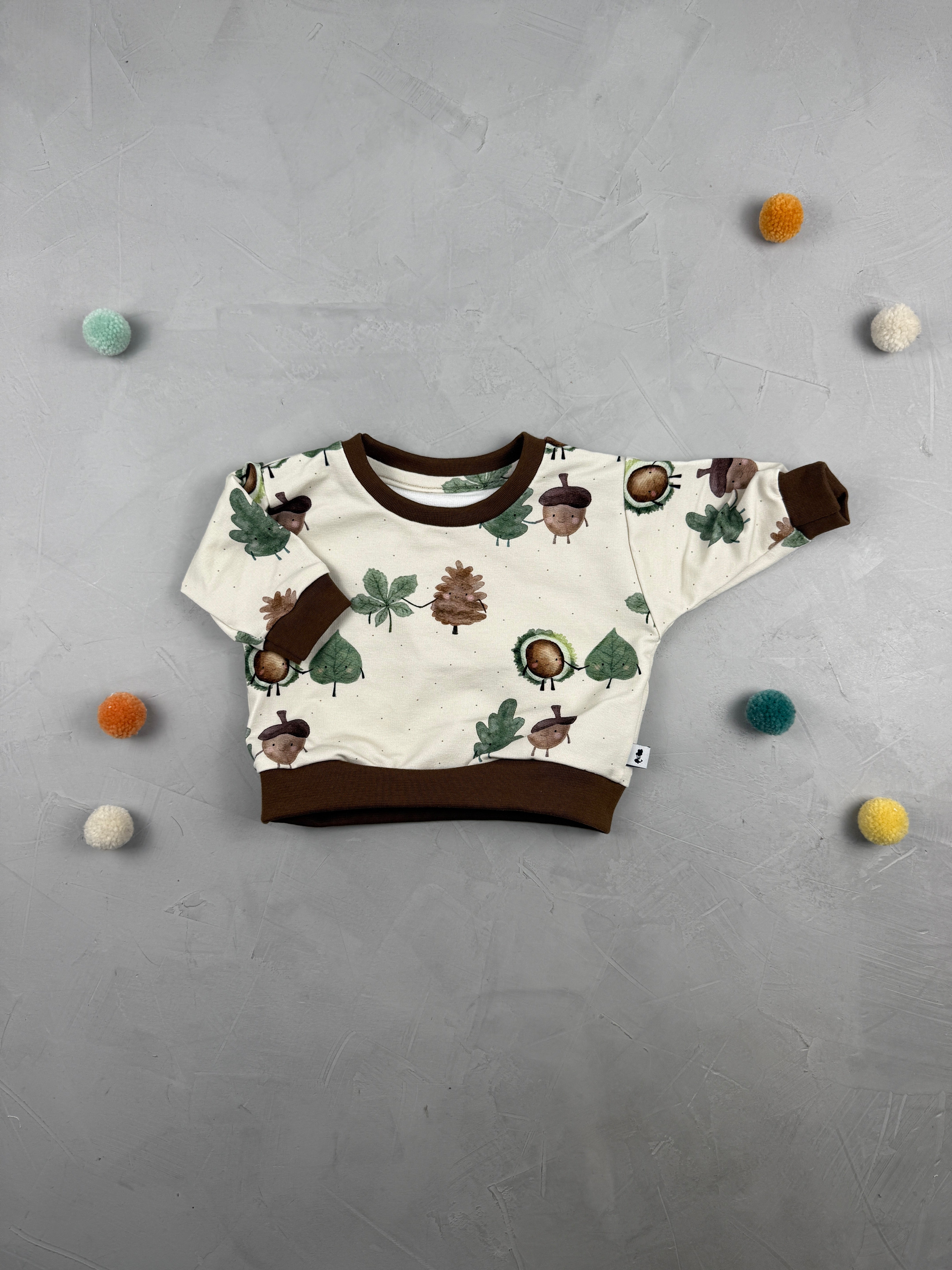 Oversize Sweater - Fall in love (0-3 M)