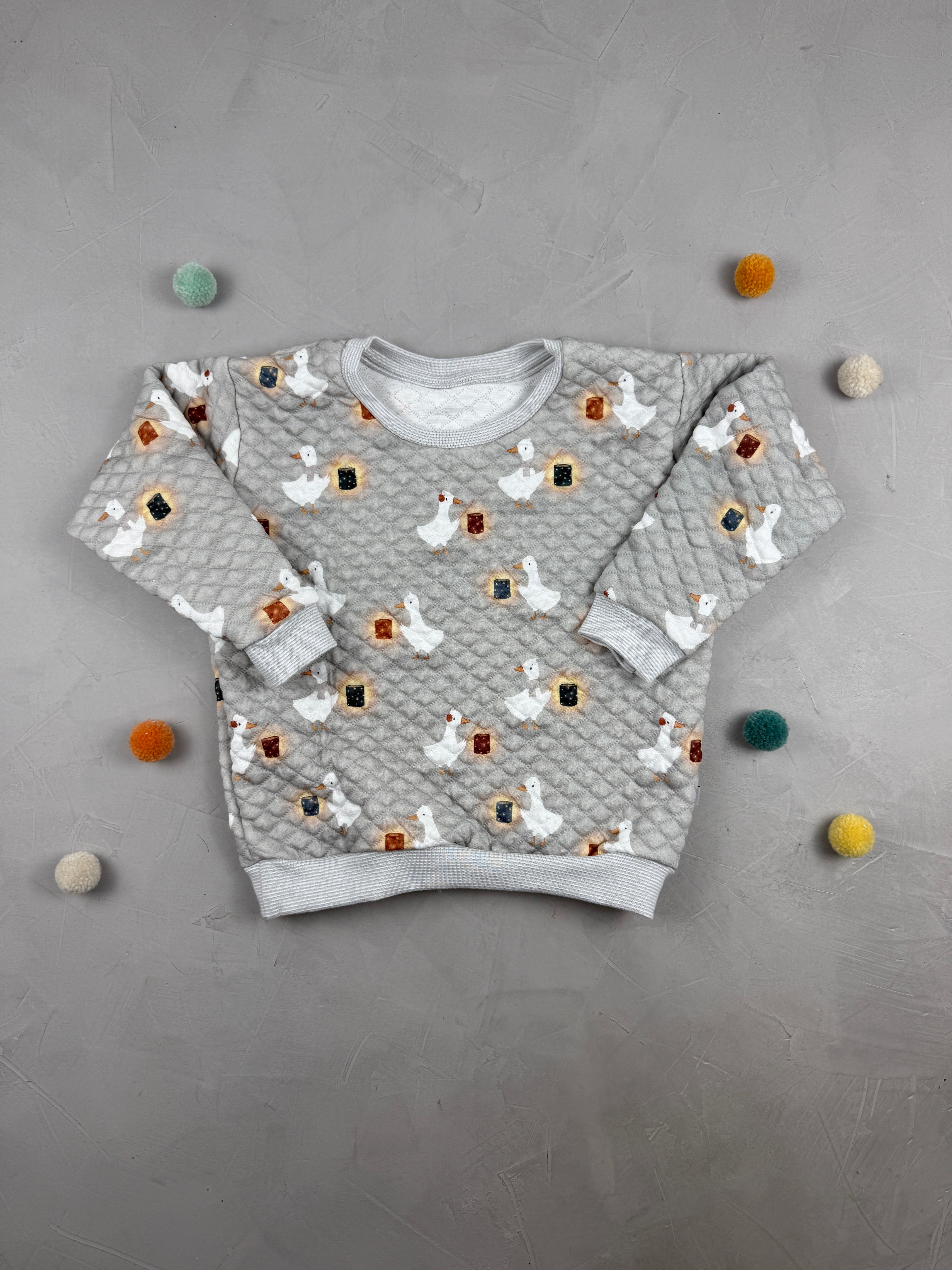 Oversize Sweater - Gänsemarsch (3-4 J)