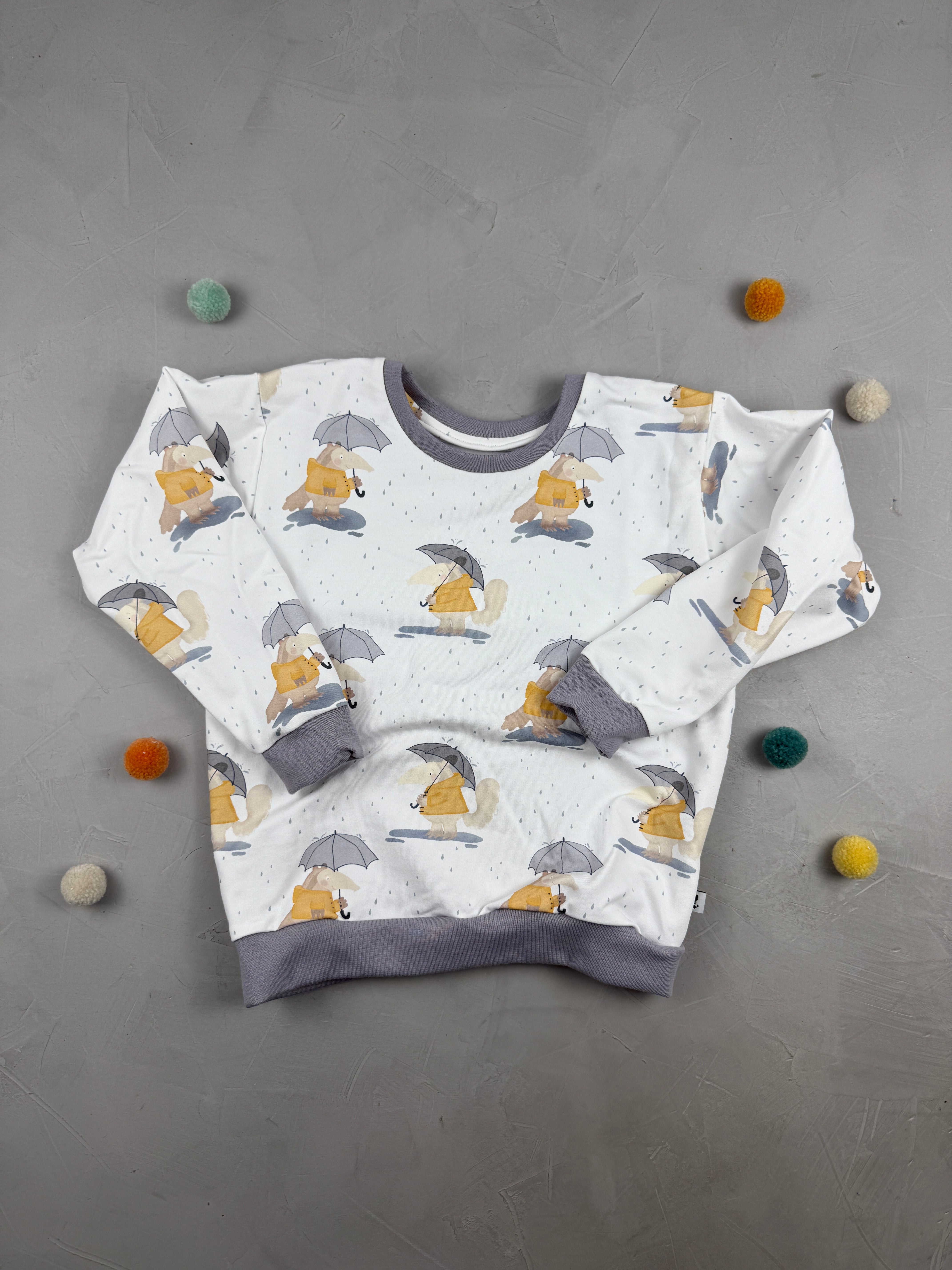 Oversize Sweater - Ameisenbär (5-6 J)