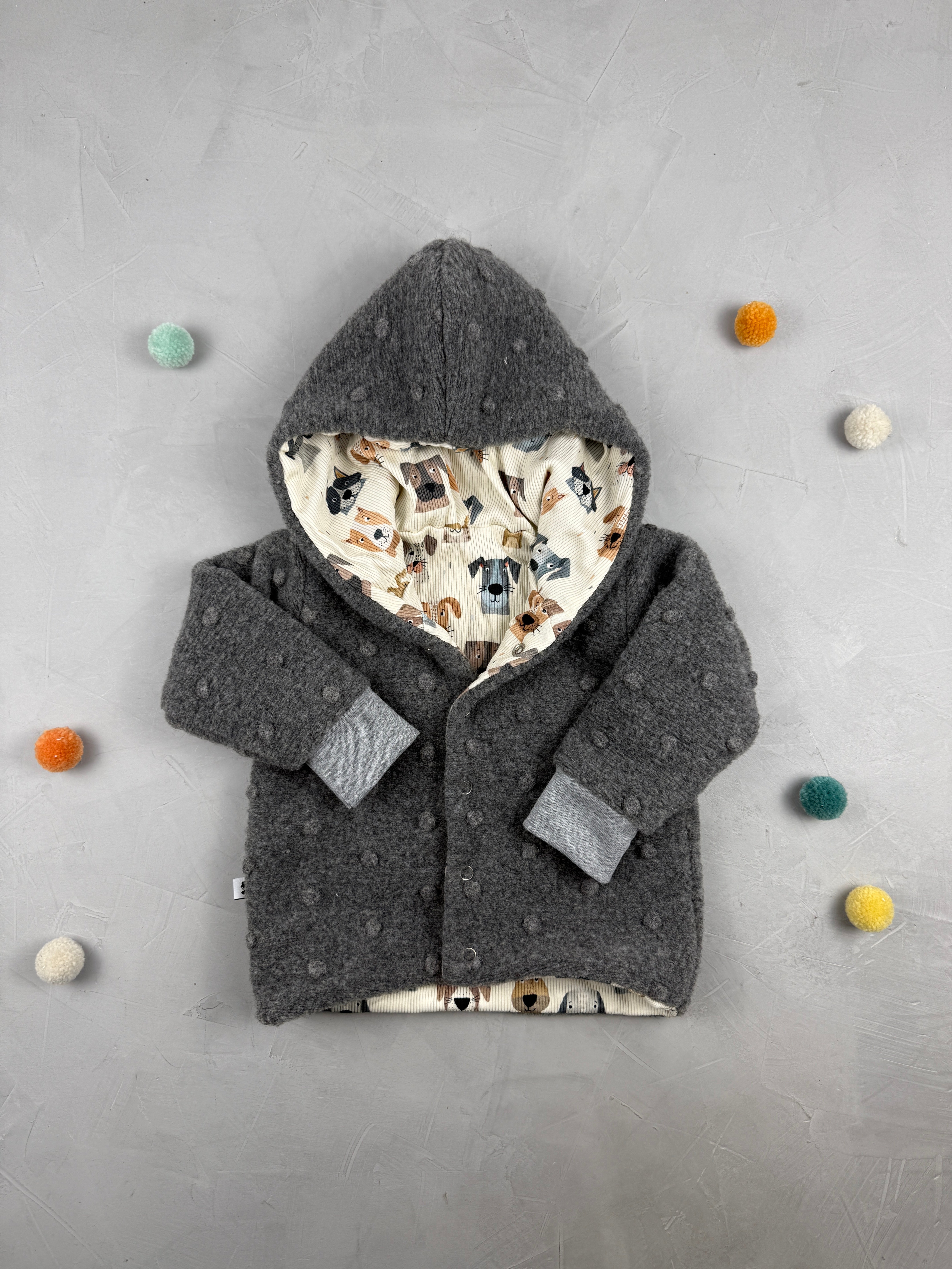 Weiche Jacke - Underdogs/Steingrau (18-24 M)