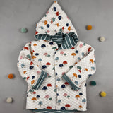 Weiche Steppjacke - Kleiner Pilz (98/104)