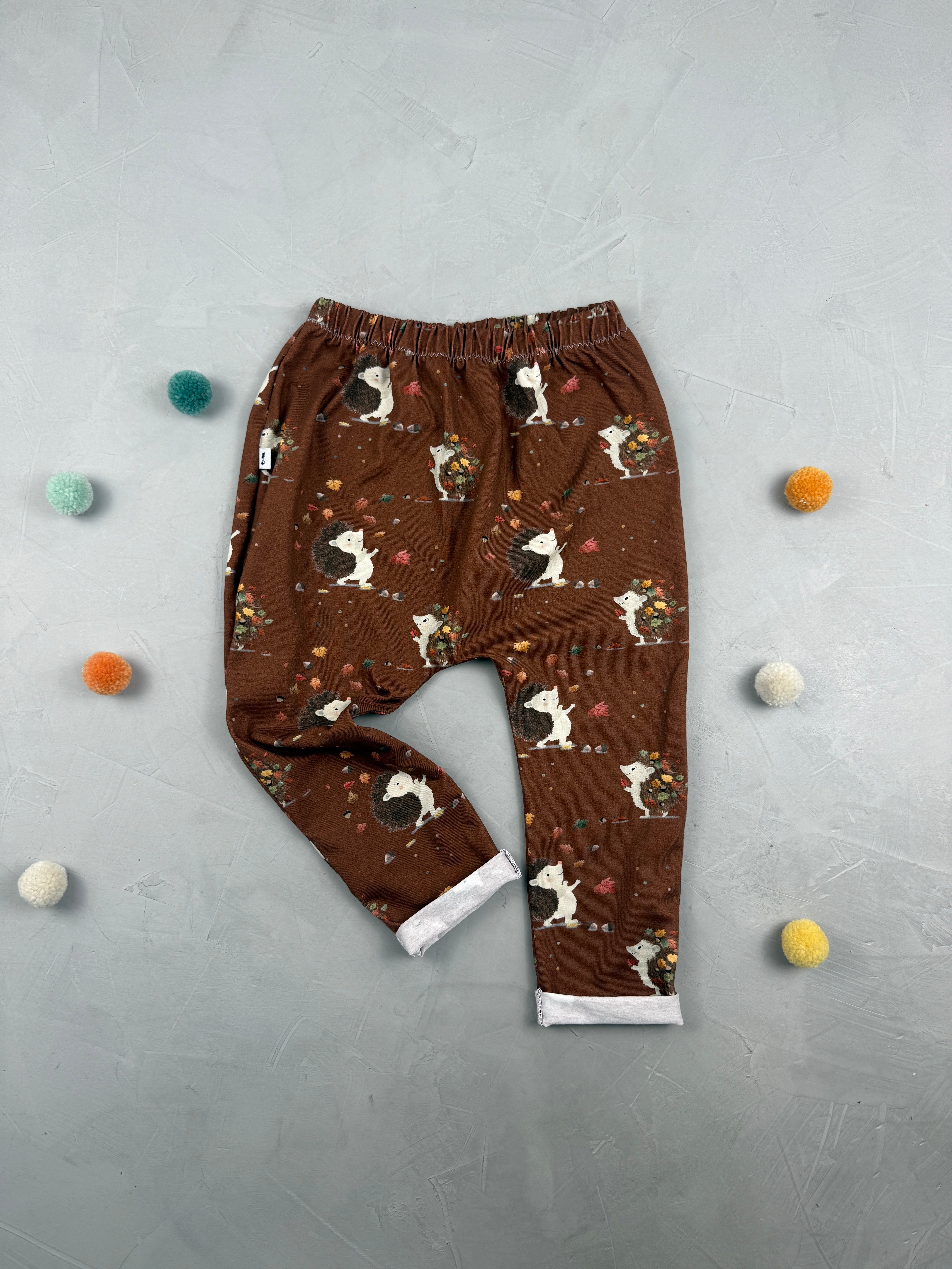 Lounge Leggings - Angestachelt/Rostrot (Gr. 104)