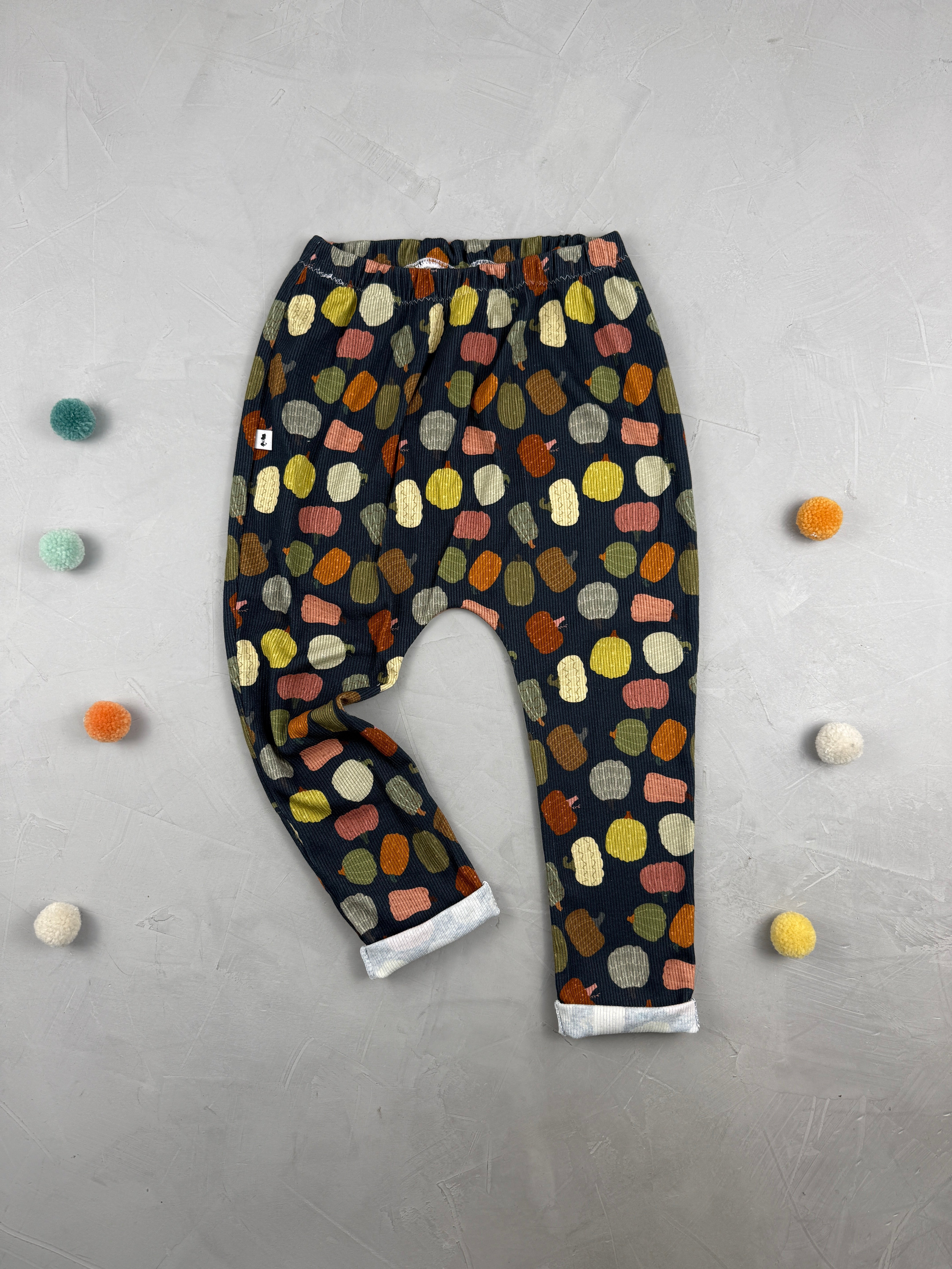 Lounge Leggings - Kürbischaos (Gr. 116)