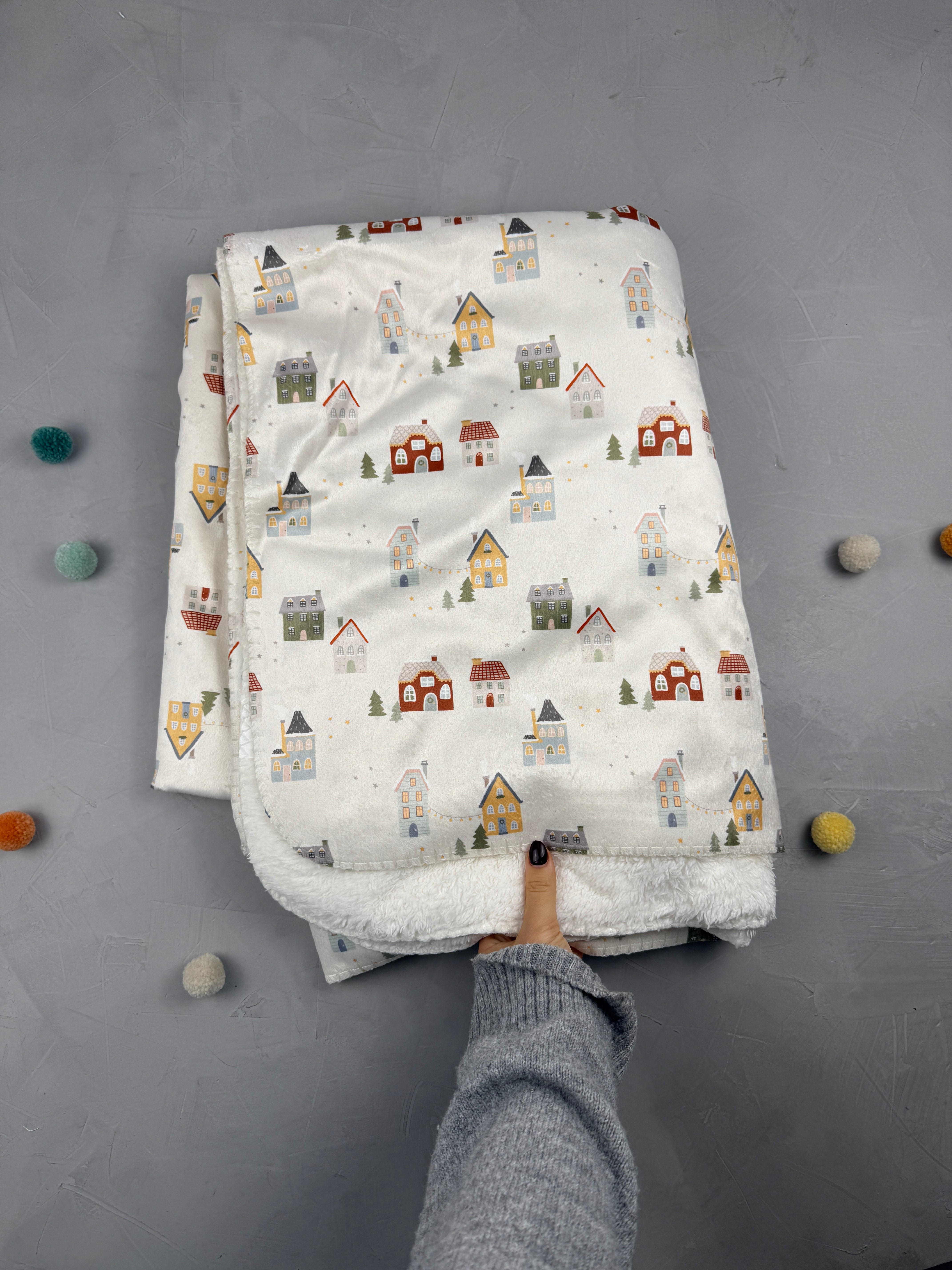 XXL Kuscheldecke - Winterwonderland