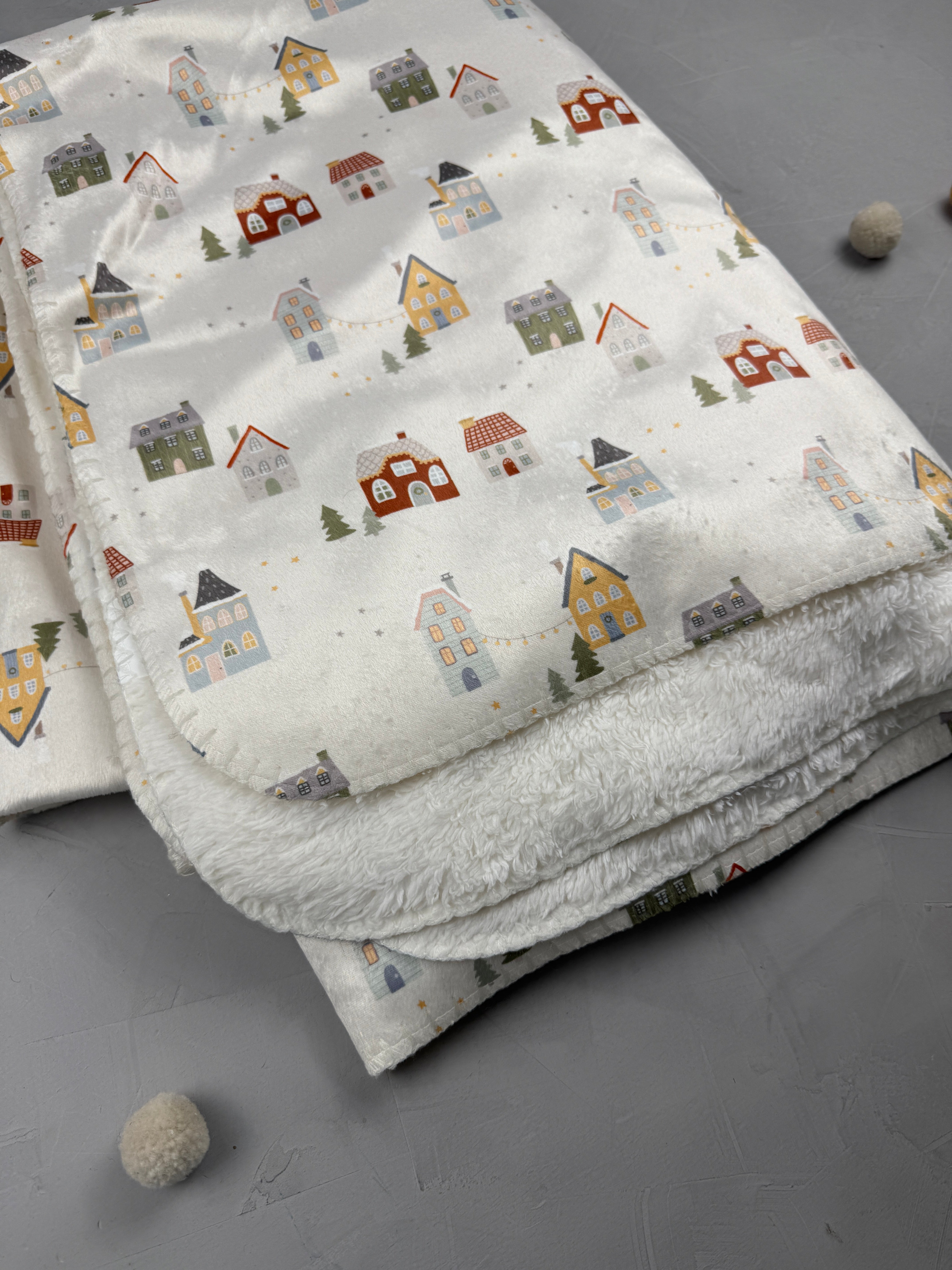 XXL Kuscheldecke - Winterwonderland