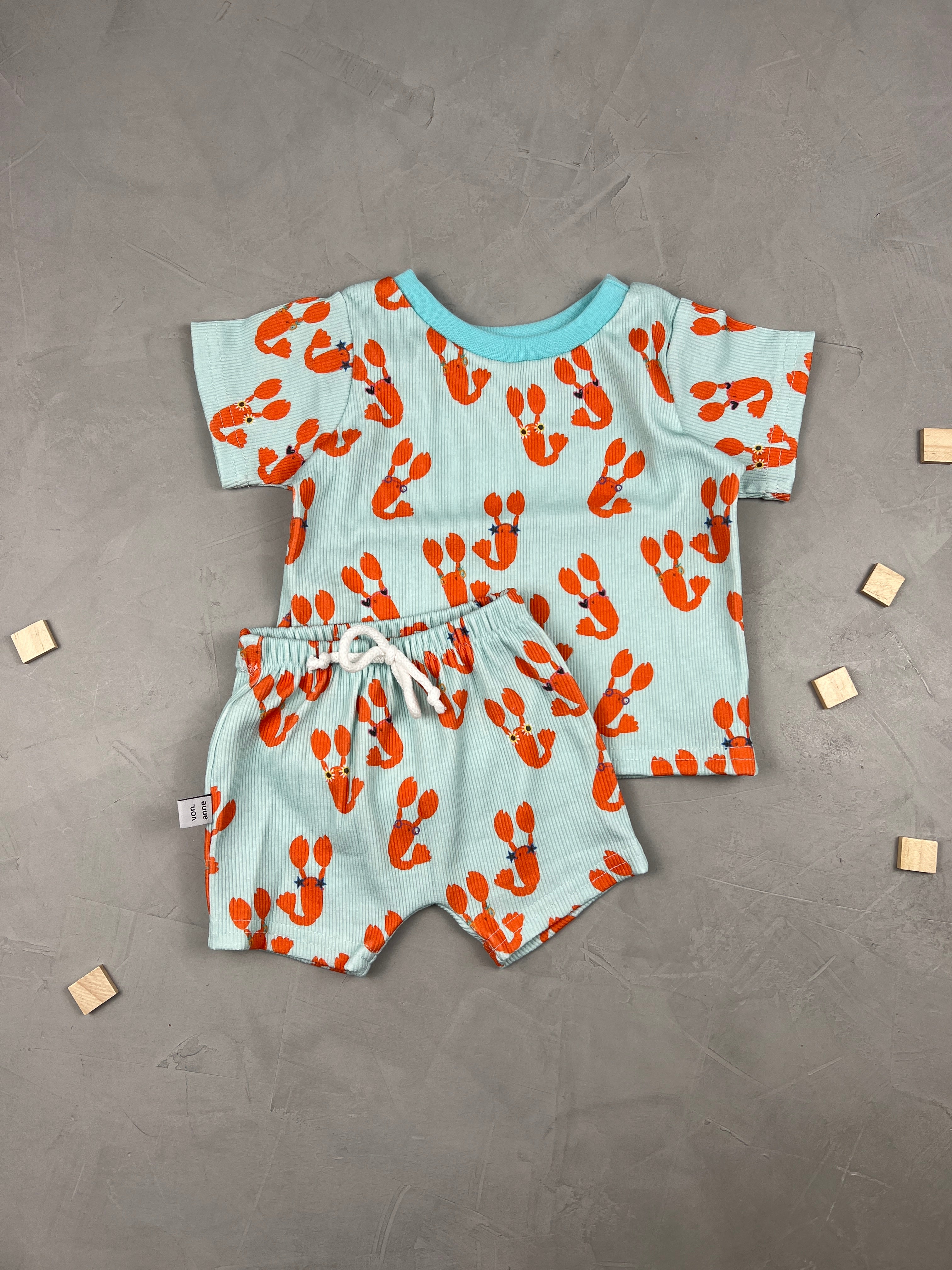 Sommer-Set - You're my lobster (3-6M)