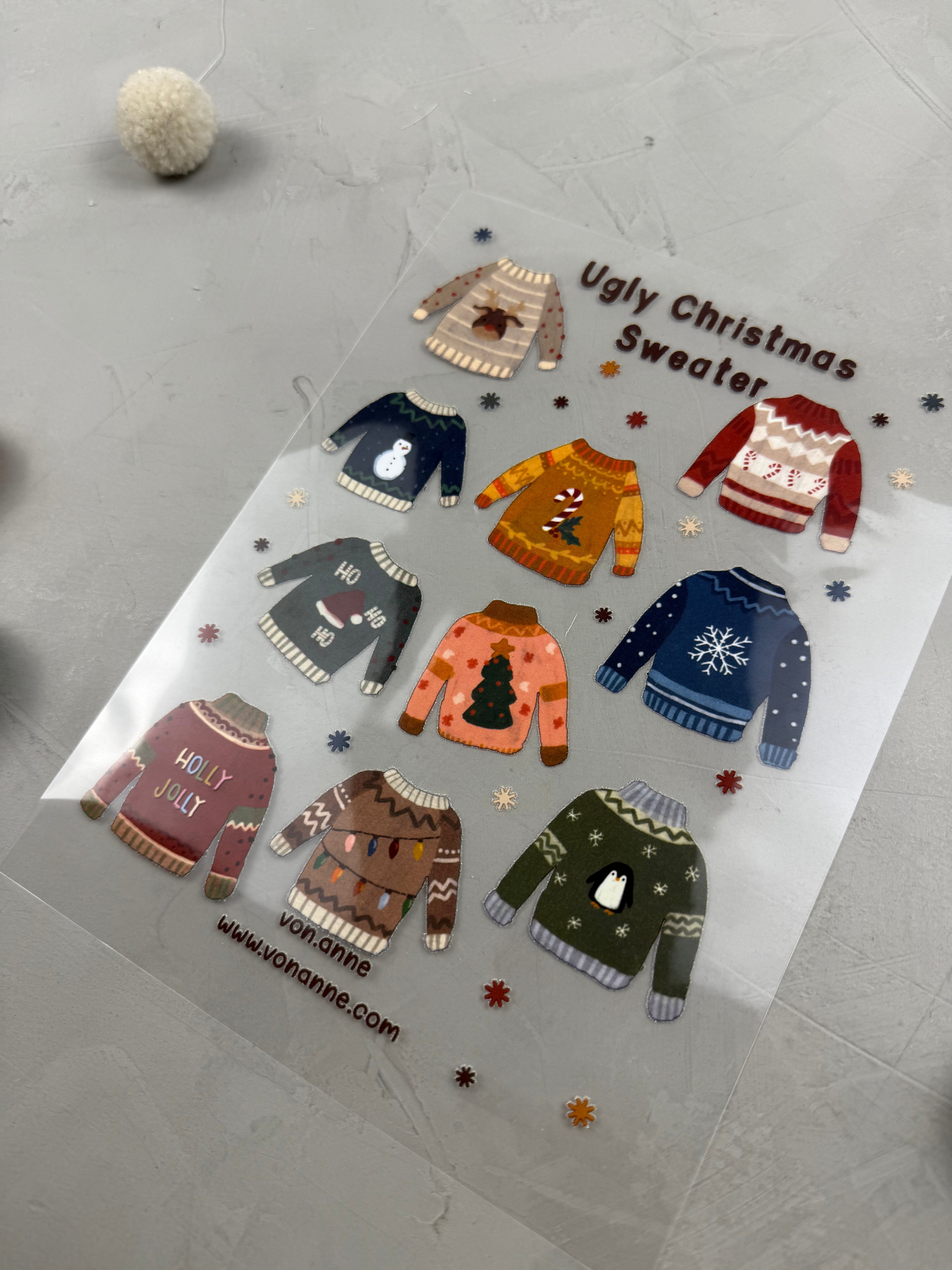 Bügelbildbogen - Pulliparade