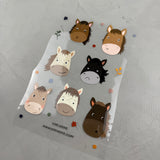 Bügelbildbogen - Das Leben ist ein Ponyhof